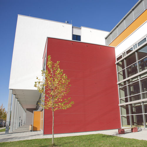 Tôle métallique ondulée - SWISS PANEL® SP 18/76 - MONTANA BAUSYSTEME - en aluminium / en acier / pour toiture