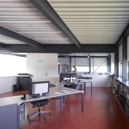 Tôle métallique nervurée - SWISS PANEL® SP 59/225 - MONTANA BAUSYSTEME - en aluminium / en acier / pour toiture