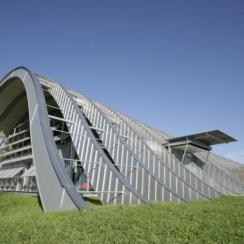 Tôle métallique nervurée - SWISS PANEL® SP 35/207 - MONTANA BAUSYSTEME - en aluminium / en acier / pour toiture
