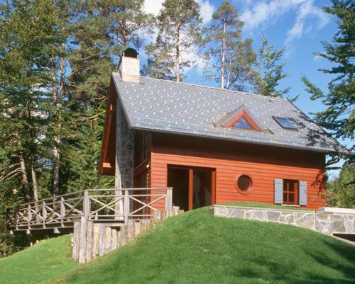 Maison préfabriquée - HOLIDAY & GALLERY - Riko Hiše - écologique / à économie d'énergie / contemporaine