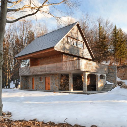 Maison préfabriquée - Riko Hiše - écologique / à économie d'énergie / classique