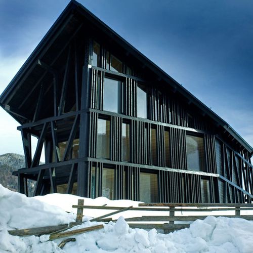 Maison préfabriquée - ALPINE VILLA - Riko Hiše - écologique / à économie d'énergie / classique