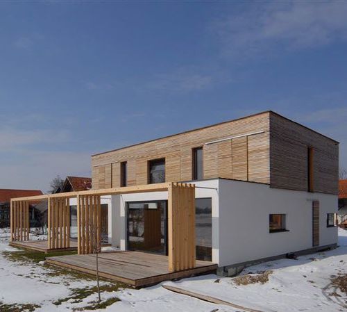 Maison préfabriquée - LOW-ENERGY - Riko Hiše - écologique / à économie d'énergie / contemporaine