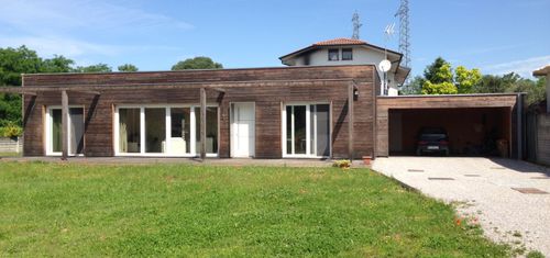 Maison préfabriquée - FLAT ROOF - Riko Hiše - écologique / à économie d'énergie / contemporaine