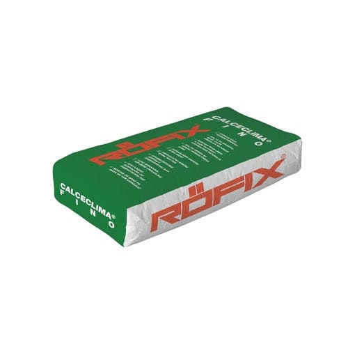 Enduit de préparation - CALCECLIMA® FINO - ROEFIX - d'intérieur / d'extérieur / pour mur