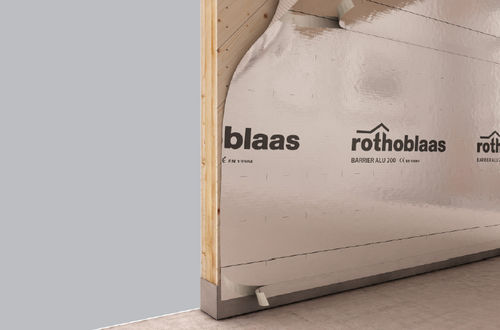 Pare-vapeur en polyéthylène - ALU 200 - ROTHO BLAAS - murs
