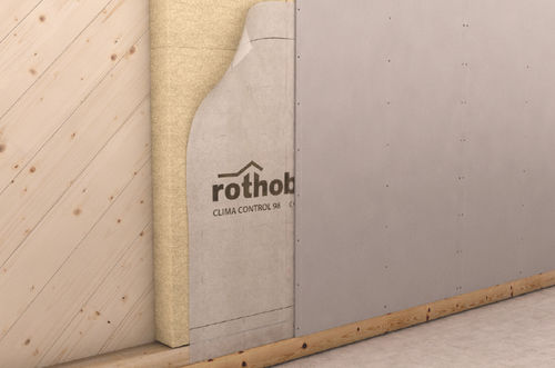 Pare-vapeur en polypropylène - CLIMA CONTROL 98 - ROTHO BLAAS - murs
