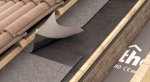 Membrane bitumineuse pour toiture - BYTUM SLATE 3500 - ROTHO BLAAS - auto-adhérente