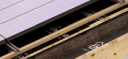 Membrane d'étanchéité pour toiture - BYTUM PHOTOVOLTAIC - ROTHO BLAAS - en rouleau / bitumineuses