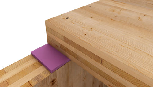 Sous-couche acoustique en plaques - ABSORBER STRIPE - ROTHO BLAAS - en polyuréthane / pour plancher
