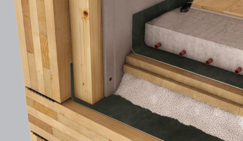 Membrane d'étanchéité pour plancher - SILENT FLOOR - ROTHO BLAAS - bicouche / bitumineuses
