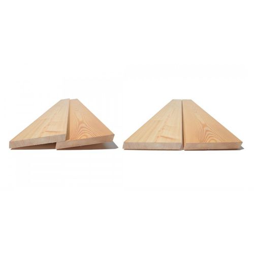 Bardage en lames - RHOMBUS - Theurl Holz - en bois massif / lisse