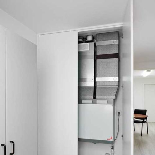 Conduit d'air flexible - CPP-DOUBLE - Zehnder - en polypropylène / à isolation thermique