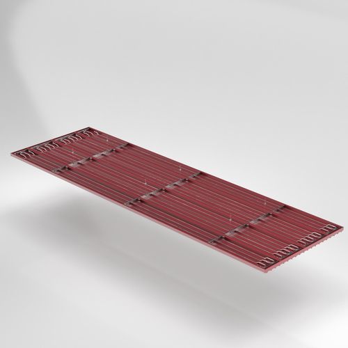 Panneau rayonnant à eau chaude - ZFP Urban - Zehnder - de plafond / pour bureau / pour restaurant