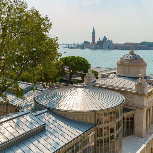 Toiture en pente - ROYAL GARDENS OF VENICE - ZINTEK - en zinc-titane / aspect métal / étanche