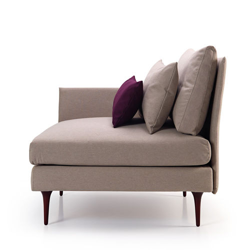 Canapé contemporain - BAU - HMD Furniture - en tissu / en mousse haute densité / avec accoudoirs