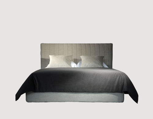 Lit double -  RI - HMD Furniture - contemporain / tapissé / avec tête de lit