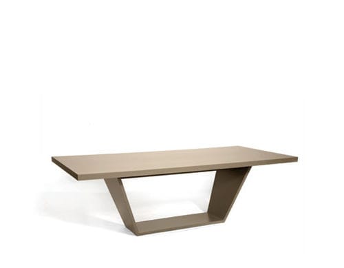 Table à manger contemporaine - TRAPE - HMD Furniture - en chêne / en noyer / en bois de rose