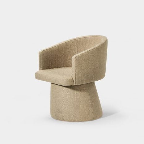 Chaise de salle à manger contemporaine - BULL - HMD Furniture - d'intérieur / en tissu / résidentielle