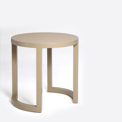 Table d'appoint contemporaine - MOON - HMD Furniture - en chêne / en noyer / en MDF laqué
