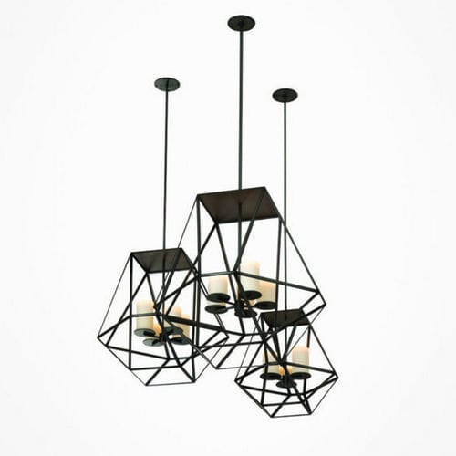 Suspension - GEM - Kevin Reilly Collection - en métal / en verre / contemporaine