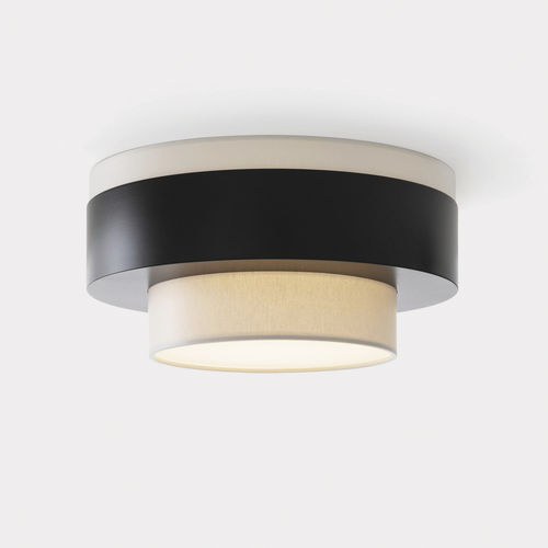 Plafonnier contemporain - ROLLE - Kevin Reilly Collection - rond / en verre / en métal