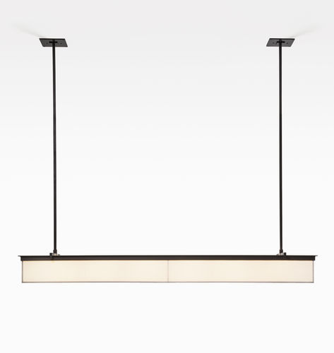 Luminaire suspendu - KANAAL - Kevin Reilly Collection - à LED / linéaire / d'extérieur