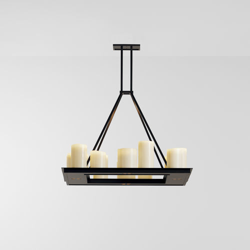 Plafonnier contemporain - CAVO - Kevin Reilly Collection - en métal / à LED / personnalisé