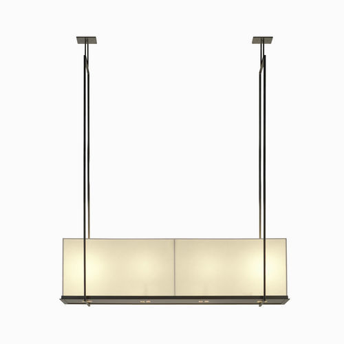 Plafonnier contemporain - TIPPETT - Kevin Reilly Collection - rectangulaire / en acier / en papier
