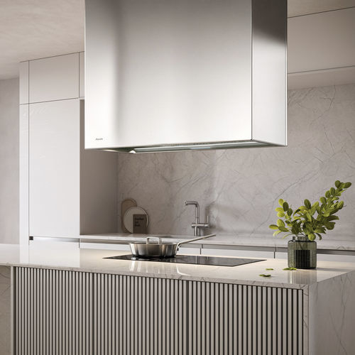 Hotte îlot - I-300 by Pando - Pando Integral Cooking - avec conduit / silencieuse
