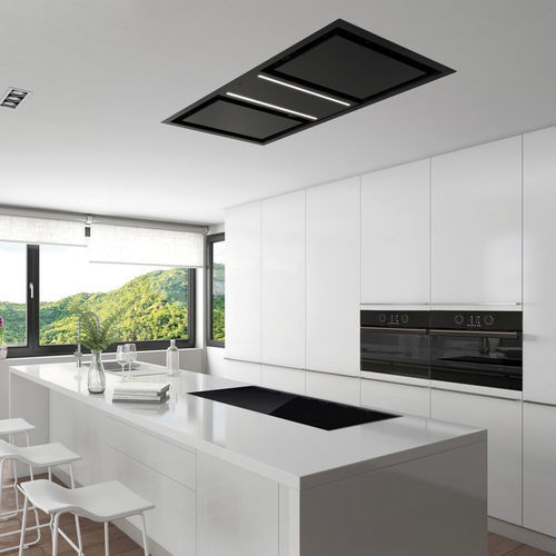Hotte de plafond - E-250 by Pando - Pando Integral Cooking - sans conduit / avec éclairage intégré / minimaliste