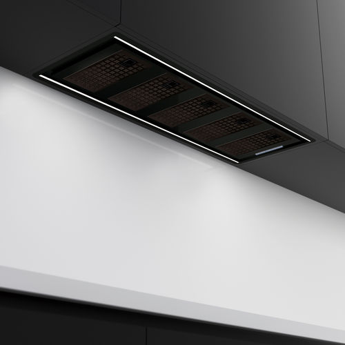 Hotte encastrable - GTI by Pando - Pando Integral Cooking - sans conduit / avec éclairage intégré / système AirLink