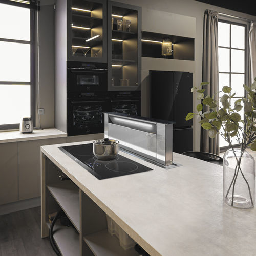 Hotte de plan de travail - E-320 by Pando - Pando Integral Cooking - avec conduit / système AirLink / minimaliste