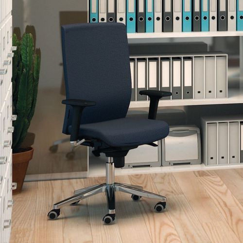 Chaise de bureau contemporaine - OFFICE405 - SEANROYALE - d'intérieur / en tissu / en cuir