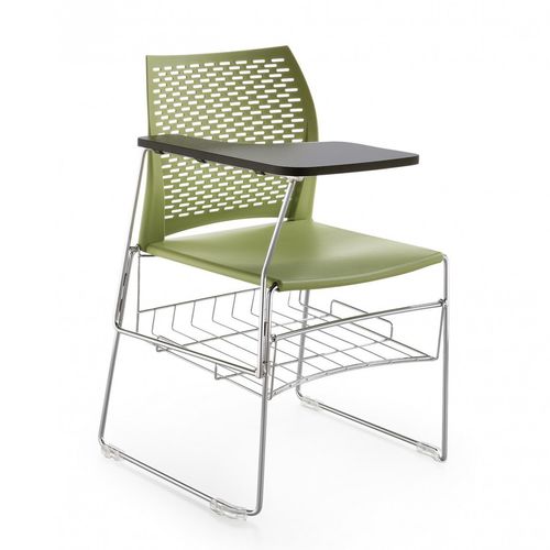Chaise de conférence contemporaine - MEETING100 - SEANROYALE - d'intérieur / en polypropylène / avec piètement en acier chromé