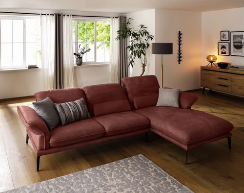 Canapé d'angle - COMTEMPLATION.TM.LC - SEANROYALE - contemporain / en tissu / en cuir
