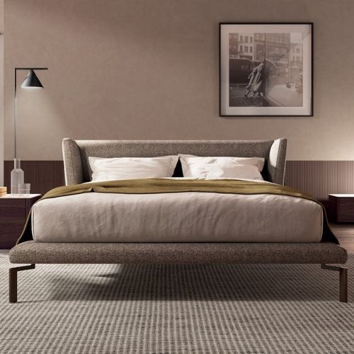Lit double - BAY.MOOD - SEANROYALE - simple / une place et demie / contemporain