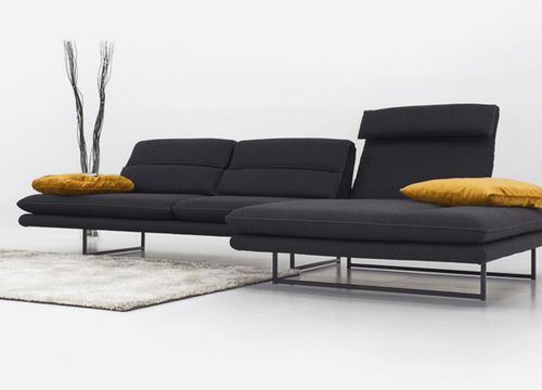 Canapé modulable - AIR.SEAN - SEANROYALE - contemporain / en tissu / en cuir