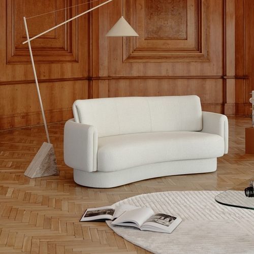 Canapé en arc de cercle - ARROW - SEANROYALE - contemporain / en tissu / avec accoudoirs