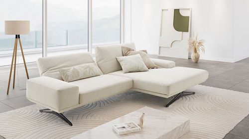 Canapé d'angle - ALBATROS - SEANROYALE - contemporain / en tissu / en cuir