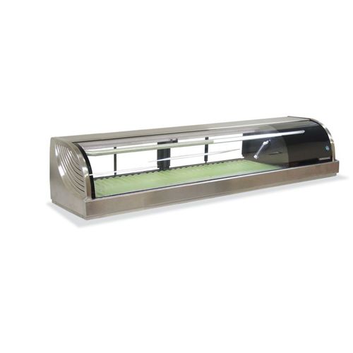 Vitrine réfrigérée à poser - HNC-150BE-R-S - Hoshizaki - pour commerce / avec éclairage