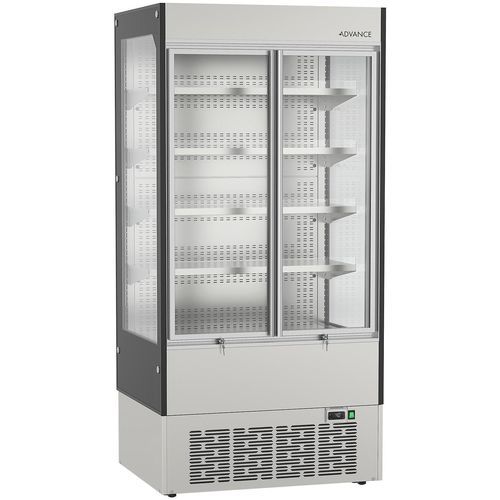 Vitrine réfrigérée étagère - ADVANCE MD K 100 BG KG E - Hoshizaki - pour commerce / en inox / noire