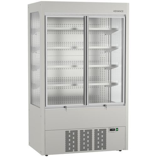 Vitrine réfrigérée armoire - ADVANCE MD K 120 HG KG E - Hoshizaki - pour commerce / en inox / avec porte