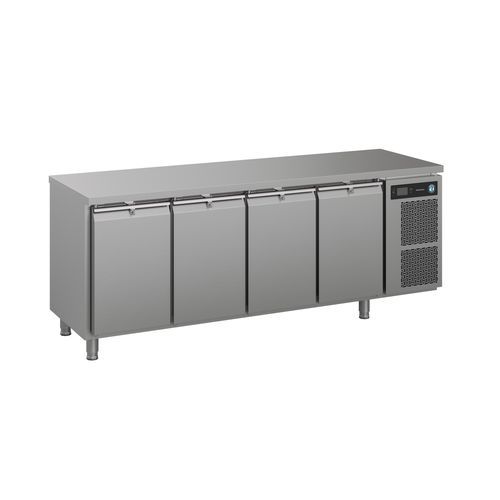 Comptoir réfrigéré pour cuisine professionnelle - PREMIER FL 4 A DL DL DL DR L E - Hoshizaki - 4 portes / sans tiroir / pour aliments congelés
