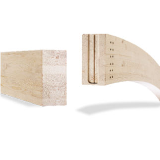 Poutre porteuse - MM MASTERLINE - Mayr-Melnhof Holz - en bois lamellé-collé / rectangulaire / de grande portée