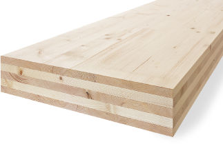 Panneau structurel contrecollé - MM CROSSLAM - Mayr-Melnhof Holz - pour bâtiment / rigide