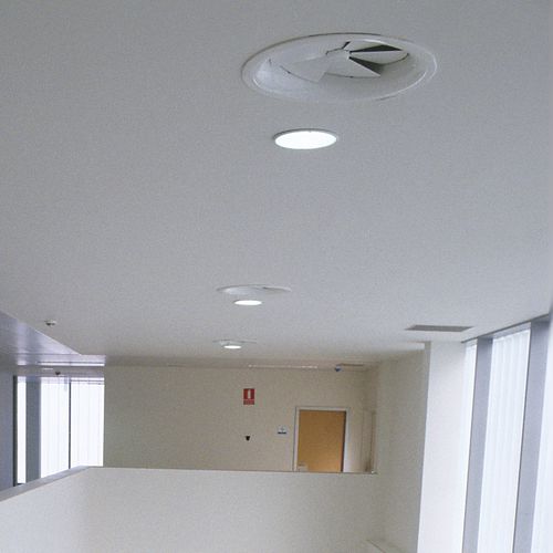 Diffuseur d'air de plafond - AX6 - MADEL - rond / hélicoïdal