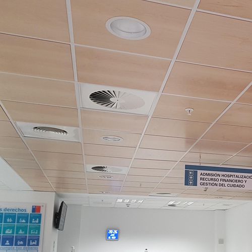 Diffuseur d'air de plafond - RXO / PLAY / AXO / OTO / NEX - MADEL - suspendu / carré