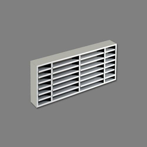 Grille de transfert acoustique - FTR - MADEL - en PVC