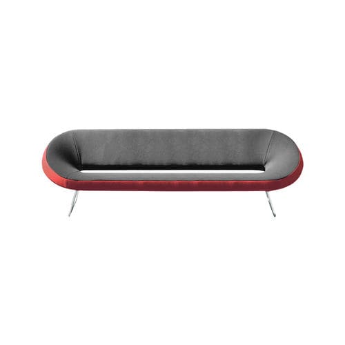 Canapé contemporain - BARNY - INVENTA contract - en tissu / multicolore / vert